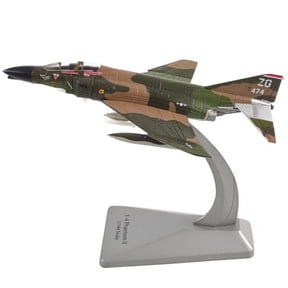 GUYUTING 1:144 Scale USAF F-4 Phantom II Fighter Model Die Cast Alloy 14cm x 9.5cm for Aviation Enthusiasts Collection