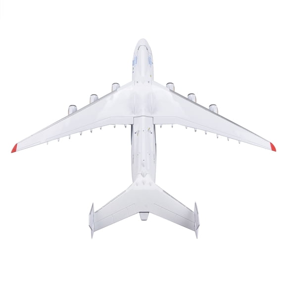 GUYUTING 1:200 Scale An-225 Plane Model ABS Material Rotatable Wheels For Living Room Company Decoration