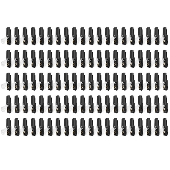GUYUTING 1 Pin Wire Connector 20-22 AWG Pluggable Reversible Design Copper Contact For DIY Electrical Automotive Use