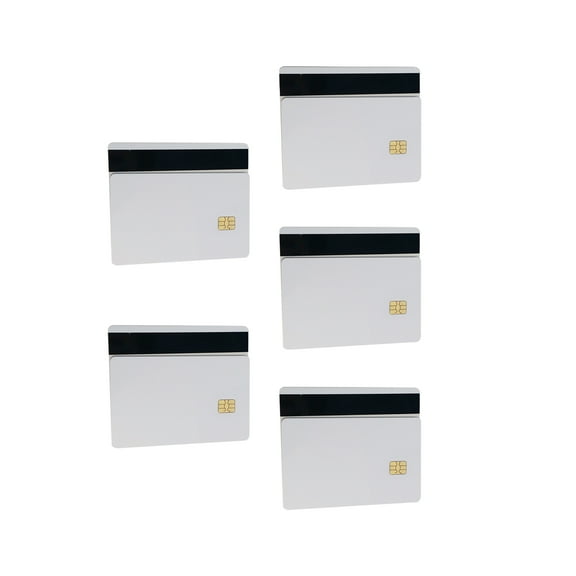 GUYUTING 10x Smart Cards for Secure Data Storage 256 8-bit EEPROM, 10-Year Data Retention
