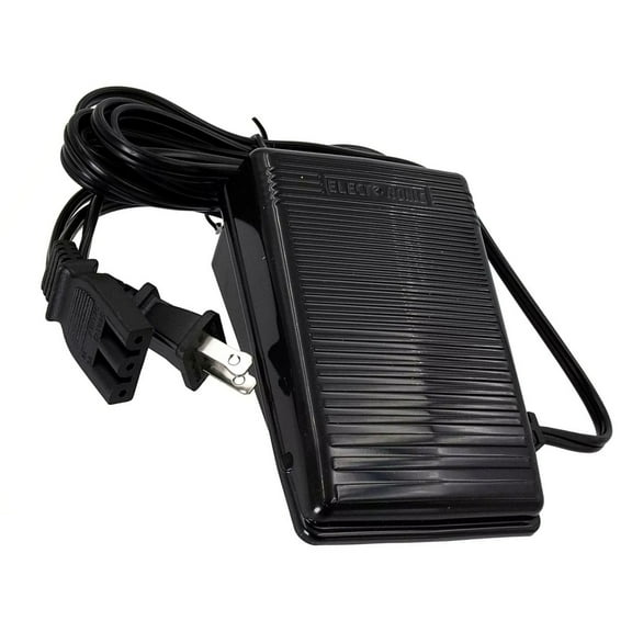 GUYUTING 110V Sewing Machine Foot Control Pedal Electric Variable Speed Black for Singer Machines