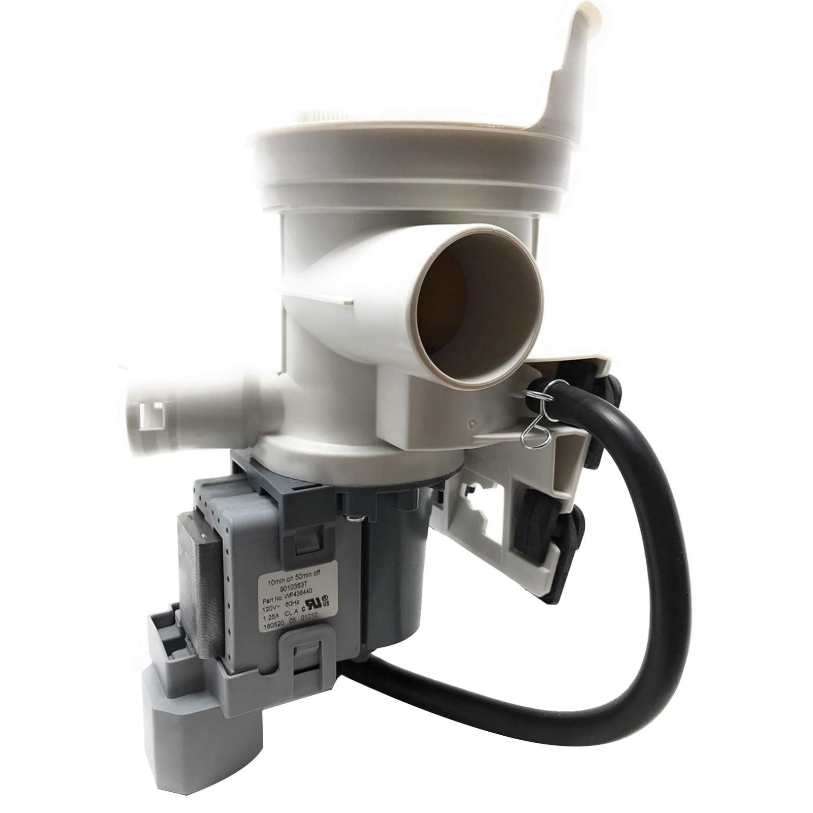 GUYUTING 120V Washing Machine Drain Pump for Whirlpool Kenmore Maytag Amana Roper 00436440 Plastic Rubber Easy Install