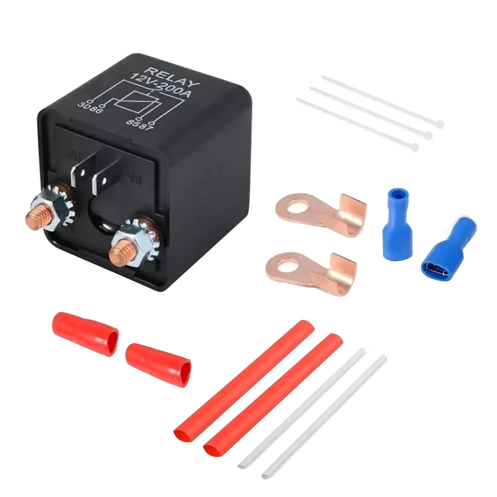 GUYUTING 12V 200A Automotive Relay 10 Million Mechanical Life For Vehicle Split Charging High Power Electrical Application