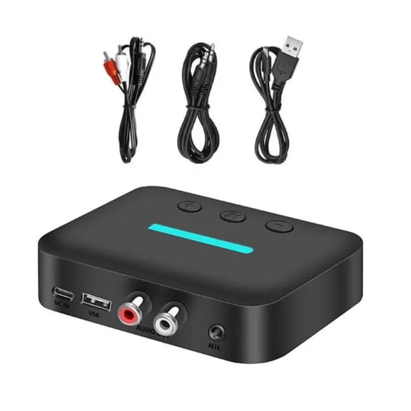 GUYUTING 3.5mm Aux Rca Bluetooth Audio Receiver Bluetooth 5.3 Usb Music Mode For Home Theater Desktop Speaker System