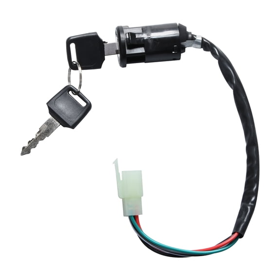 GUYUTING 4 Pin Ignition Switch With Two Keys Direct Replacement For ATV Dirt Bike Scooter Moped Off Road Vehicle Use