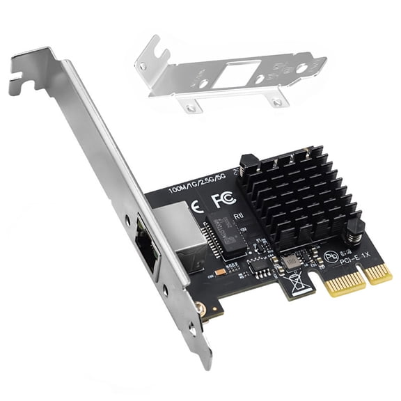 GUYUTING 5Gbps RJ45 LAN Adapter PCI Express Card Standard Low Profile Bracket For Desktop Computer Server Use