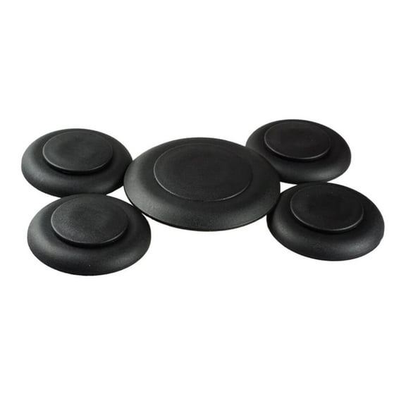 GUYUTING 5th Wheel Hitch Cover Plug Set ABS for Ford Super Duty F250 F350 F450 F550 2011-2023 OE BC3Z-99000A25-A Black