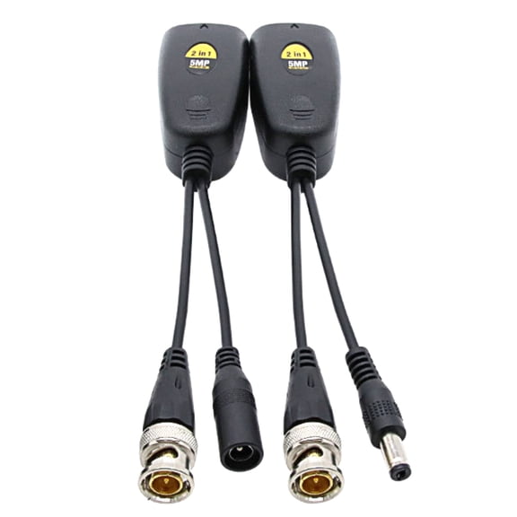 GUYUTING ABS+Pure Copper Twisted Pair Transmitter, Ideal for Surveillance Systems, 720p-5mp Compatibility