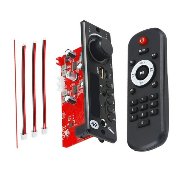 GUYUTING All-in-One MP3 Decoder Board for Karaoke & Public Speaking - Microphone & Recording Capabilities