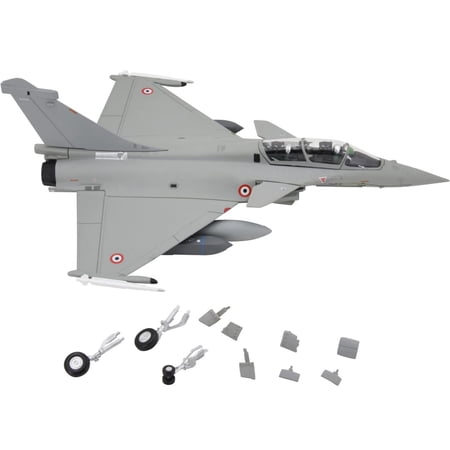 GUYUTING Alloy Rafale B Fighter Model French Air Force 1:72 Scale Collector Gift Desk Display Home Decor Enthusiast Accurate Replica