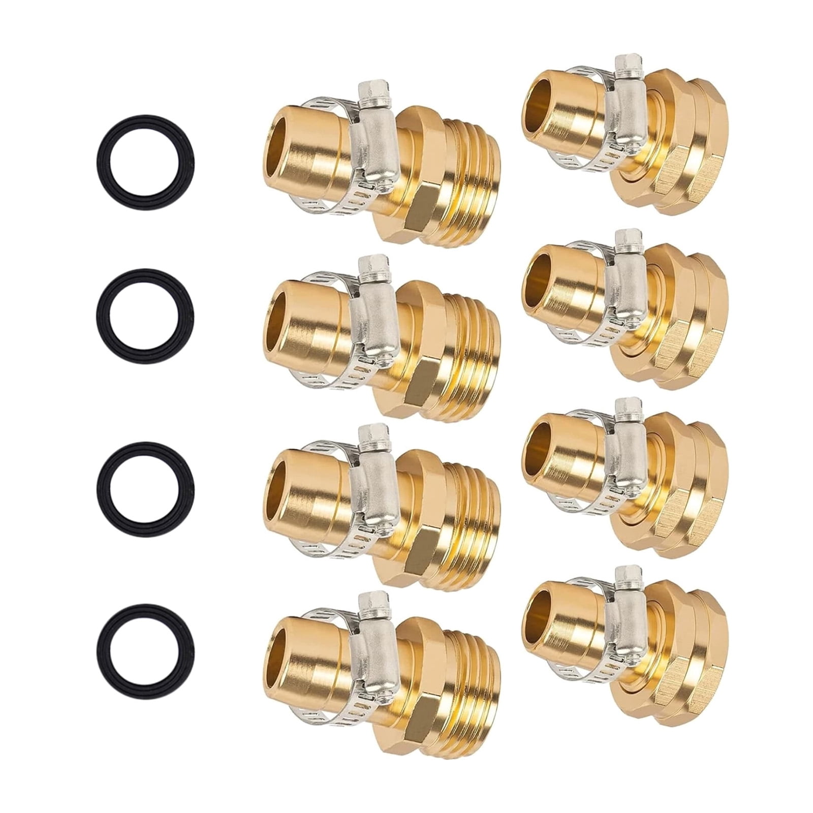 GUYUTING Aluminum Garden Hose Repair Fitting Quick Connect Structure For Residential Yard Watering Cleaning Equipment Parts
