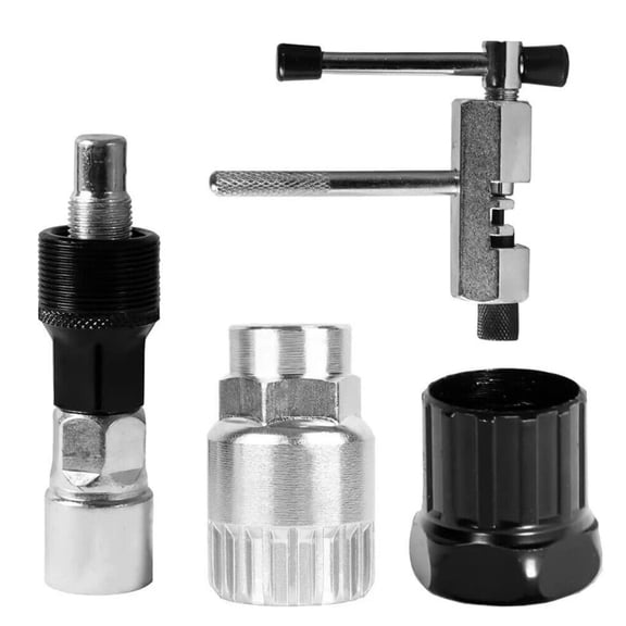 GUYUTING Bike Maintenance Tool Kit for Bottom Bracket Crank Puller Chain Breaker 20T 12T Carbon Steel for Suntour Square Taper