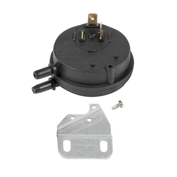 GUYUTING Black Air Pressure Switch Plastic Metal 1.74 Inch W/C Replace 9371DO-HS-0023 for Nordyne Miller Westinghouse Gas Furnace G6RC Series