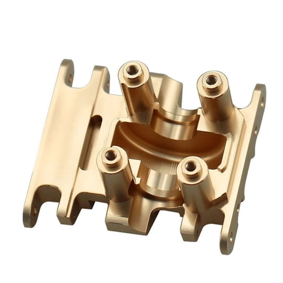 GUYUTING Brass Gear Box Mount Skid Plate RC Crawler Upgrade Accessory For Axial 1/30 SCX30 Chevrolet K10 AXI-2260