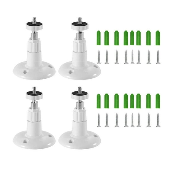 GUYUTING Camera Mounting Bracket for Arlo Pro Arlo Ultra HD Essential 4 Pack Security Mount Easy Install 360 Swivel Angle