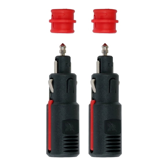GUYUTING Car Cigarette Lighter Male Plug 8A Fuse Safe Power Adapter For Truck RV Bus Trailer Marine Vessel
