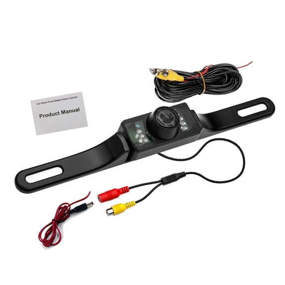 GUYUTING Car Rear View Backup Camera For Pickup SUV 12V Voltage IP68 Waterproof HD Image Night Vision