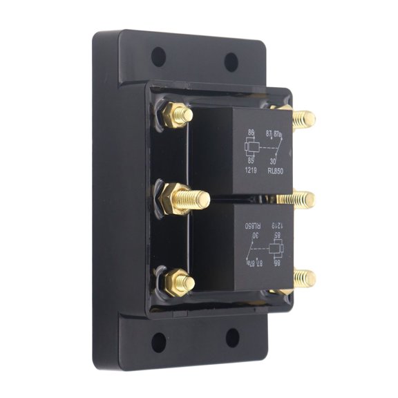 GUYUTING Cole Hersee 24452 Tarp Relay Replacement Forward Reverse 12V 80A Intermittent 50A Continuous High Protection Module