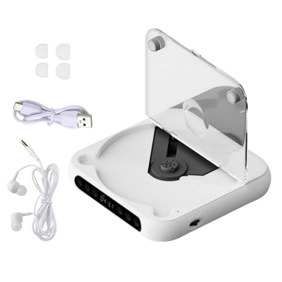 GUYUTING Compact Bluetooth CD Player for Travel, Essential Entertainment Tool, Transforms Journeys into Learning