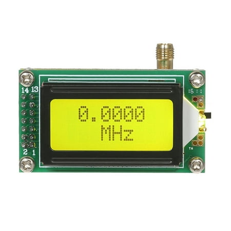 GUYUTING Dark Green PCB Frequency Counter for Lab & Field Signal Measurement