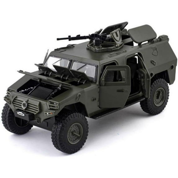 GUYUTING Decorative DongFeng Mengshi Military Truck Model for Home or Office, 1:28 Alloy, Precise Restoration