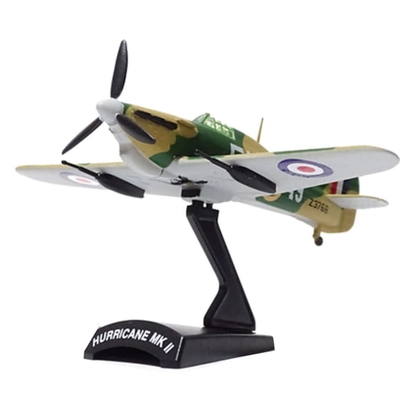 GUYUTING Displayable Hurricane MKII Fighter Airplane Model - Ideal Gift for Birthdays & Anniversaries