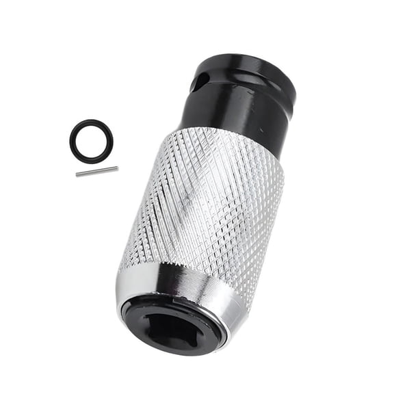 GUYUTING Drill Chuck Adapter Four Slot Square Shank Steel Material For Round Shank Drill Bit Installation Replacement