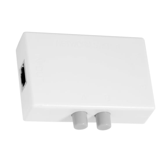 GUYUTING Dual-Function Network Switch 100M, 328ft Range for Easy Installation and Long-Term Use in Network Environments