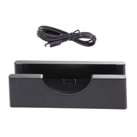 GUYUTING Efficient Charging Dock Stand Vertical Storage Holder Easy Operation Design With USB Charging Cable For New 3DS New 3DS XL 2DSLL
