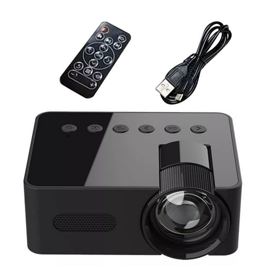 GUYUTING Enjoy Cinema-Grade Visuals at Home - YT100 Mini Projector, 15 ANSI Brightness, 3000:1 Contrast