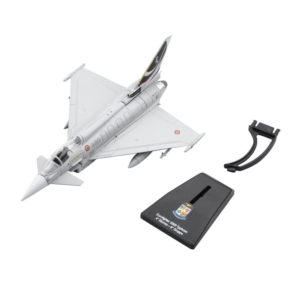 GUYUTING Eurofighter Typhoon Fighter Jet Model EF 2000 1 100 Scale Alloy Replica Display Plane Collectors Edition with Stand