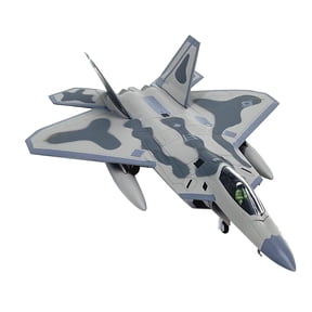 GUYUTING F-22 Raptor Military Aircraft Model Alloy Plastic 1:100 Scale 7.5IN US Air Force for Desk Decor Aircraft Collection Birthday Festival