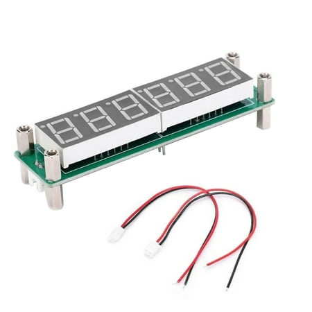 GUYUTING Frequency Meter 0.1MHz-65MHz VC-TCXO Reference Six 0.56 inch LED Display Accurate Time Algorithm 10Hz Measurement