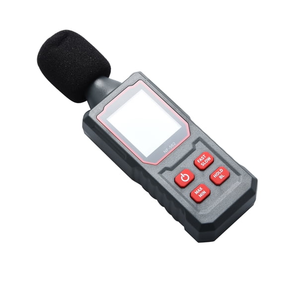 GUYUTING Handheld Sound Level Meter NF-562 Backlit LCD Data Hold Auto Power Off For Workshop Bar Classroom Noise Detection