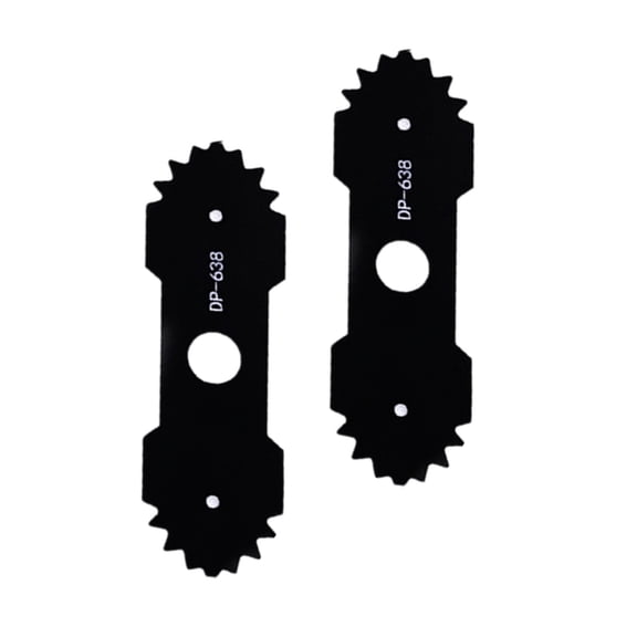 GUYUTING Heavy Duty Lawn Trimmer Blade Manganese Steel For Ryobi Homelite Black Max Outdoor Garden Lawn Mowing Trimming Work
