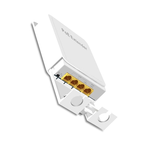 GUYUTING IP55 Waterproof POE Repeater for Harsh Environments - Extend Network by 100m, Plug and Play