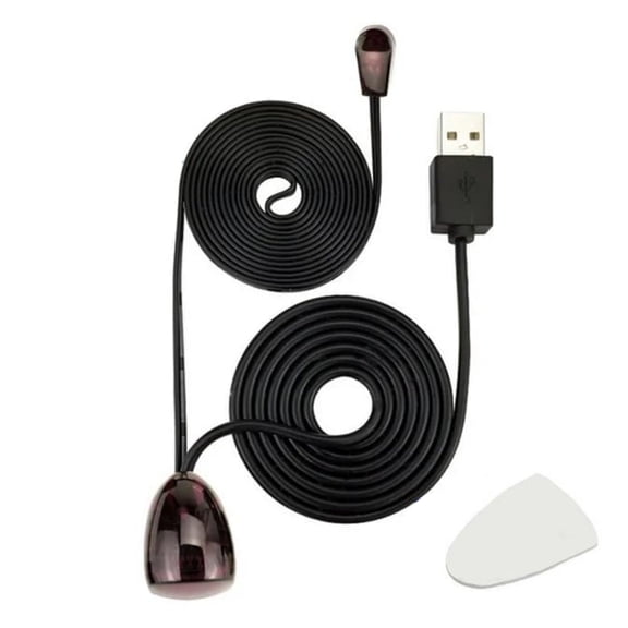 GUYUTING Infrared Remote Repeater USB Powered Extends Range for AV Equipment Hidden in Cabinets Simple Plug and Play