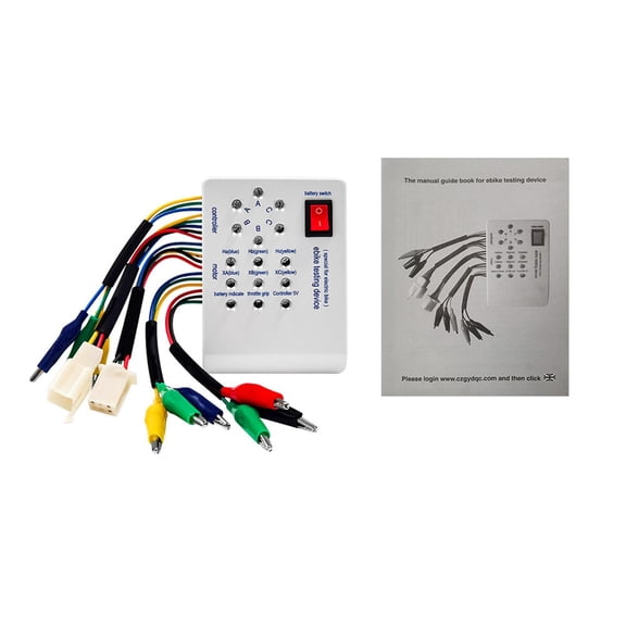 GUYUTING Lightweight E-Bike Motor Diagnostic Tool Essential for Quick Controller Testing