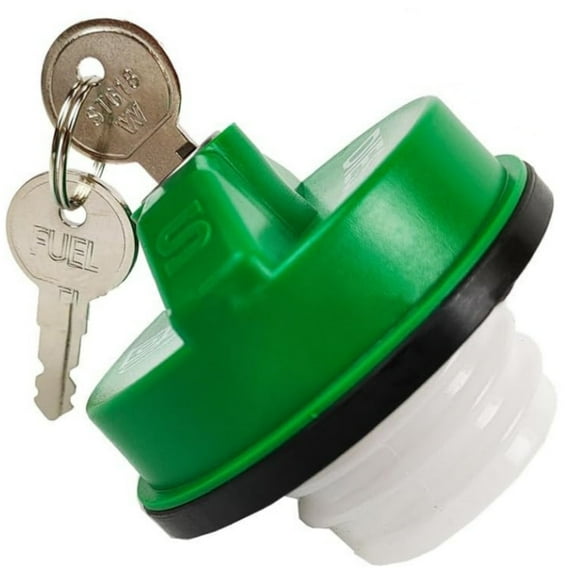 GUYUTING Locking Diesel Fuel Gas Cap for Chevy Dodge Ford Vehicles ABS Plastic Rubber 2 Keys 40591 10591 New Tested