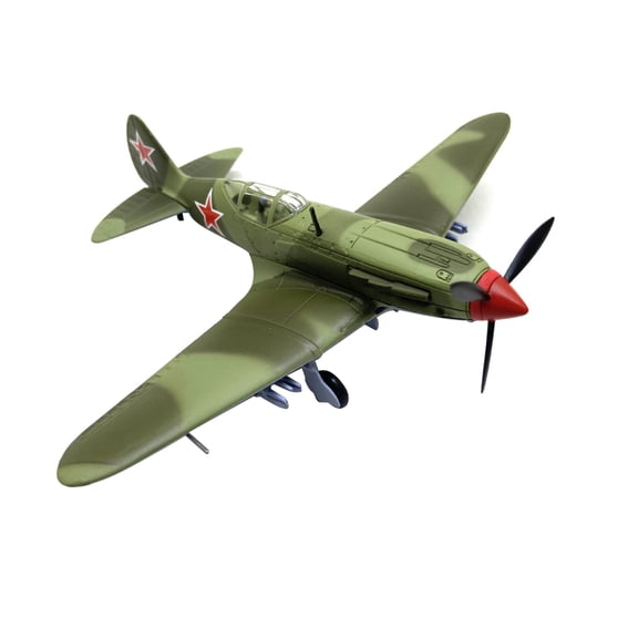 GUYUTING MiG-3 Fighter Airplane Model 1:72 Scale Alloy Diecast for Aviation Enthusiasts Display for WWII