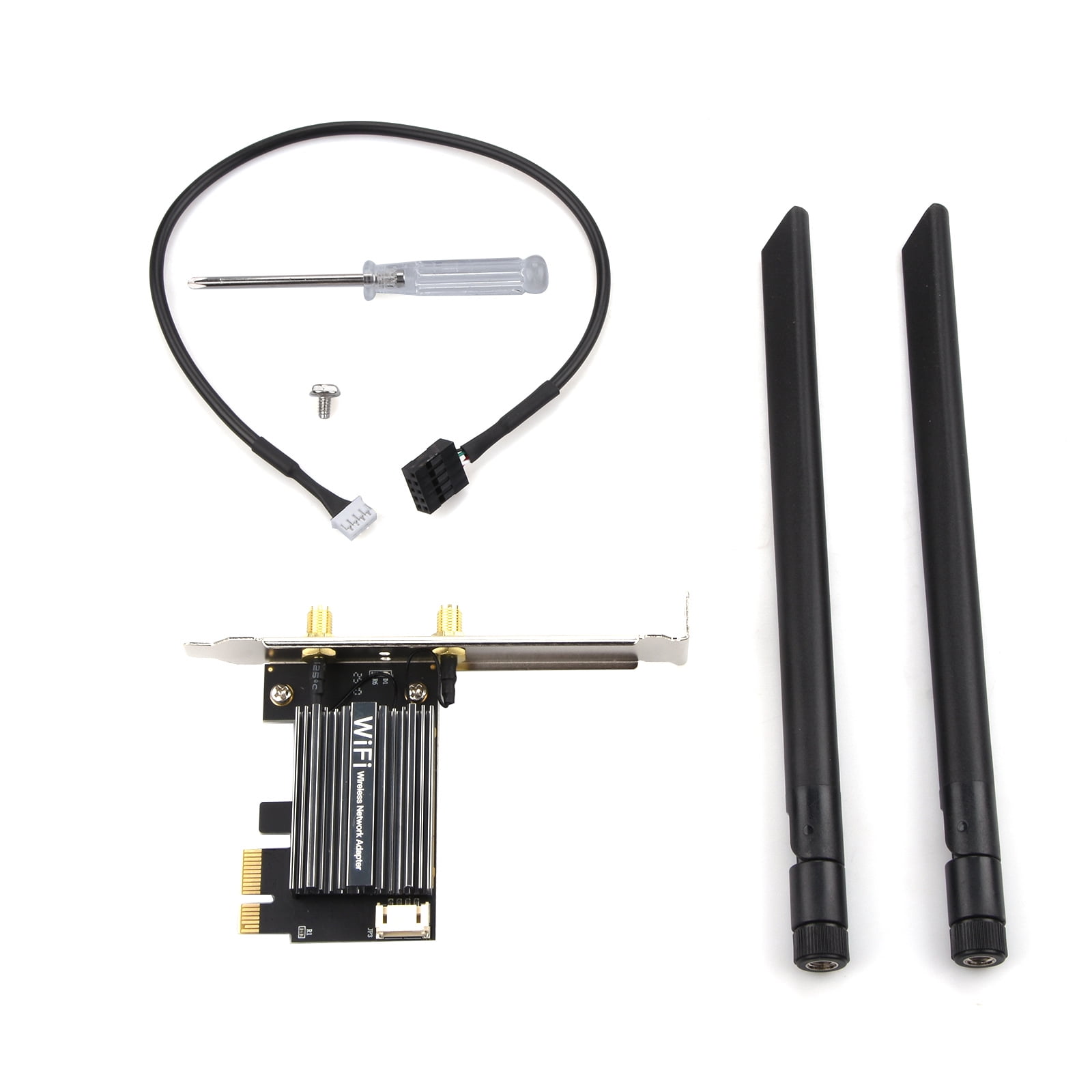 GUYUTING PCI-E WiFi Card AX200 Wireless 2.4/5GHz Dual Band 2974Mbps BT ...