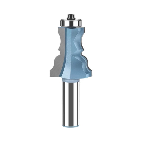 GUYUTING Professional Ogee Profile Router Bit - Smooth Rotation for Clean Surfaces - Ideal for Hardwood & Softwood Projects