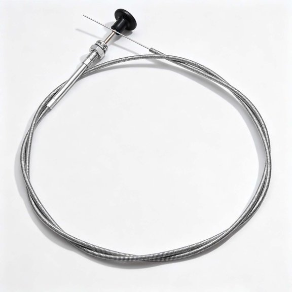 GUYUTING Push Pull Engine Choke Cable 60 Inch Inner Wire Corrosion Resistant Structure For Lawn Industrial Equipment Maintenance