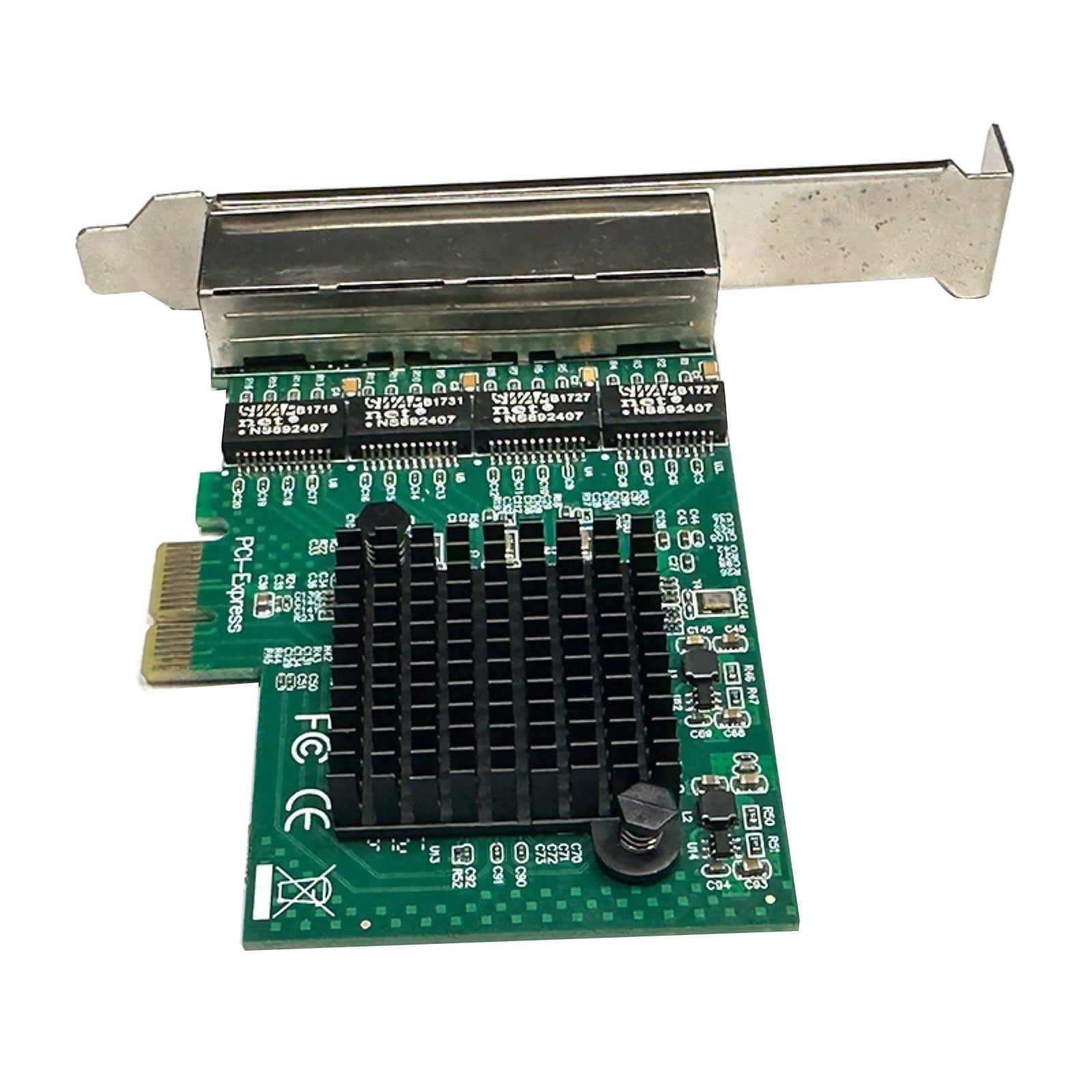 GUYUTING Realtek RTL8111 Ethernet Card for Desktops with 4 RJ45 Ports ...