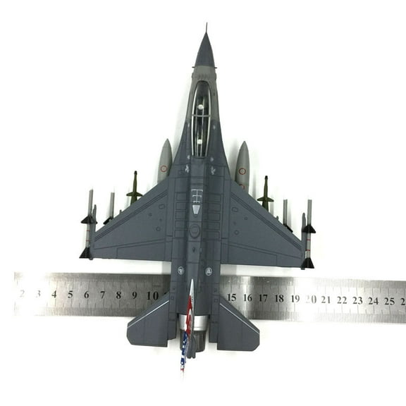 GUYUTING Replacement 1/72 Scale F-16D Fighting Falcon D Aircraft Model Alloy Model Diecast Plane Model for Collection