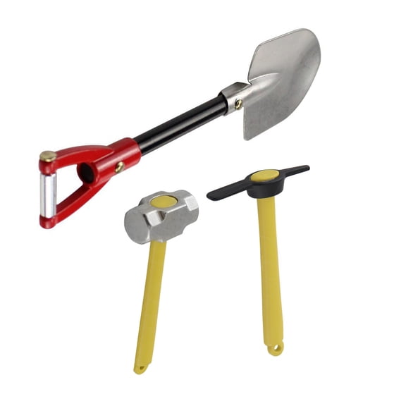 GUYUTING Replacement 3Pcs Plastic DIY Decorative Spare Parts Set for 1/10 RC Car Model Decoration Display Spare