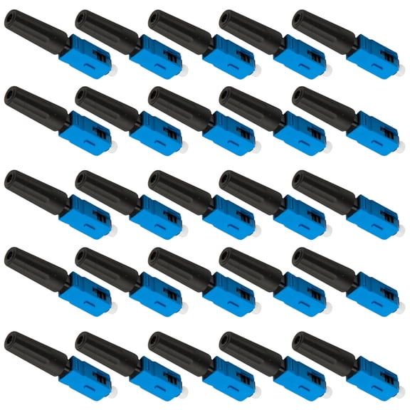 GUYUTING Replacement 50Pcs SC Single Mode Connectors for Efficient Fiber Optic Network Installations Connector