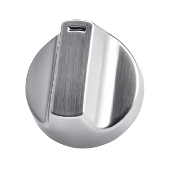 GUYUTING Replacement GE Range Cooktop Stove Knob Stainless Steel Replacement WB03X29392 Universal Fit Easy to Install Durable Kitchen Appliance