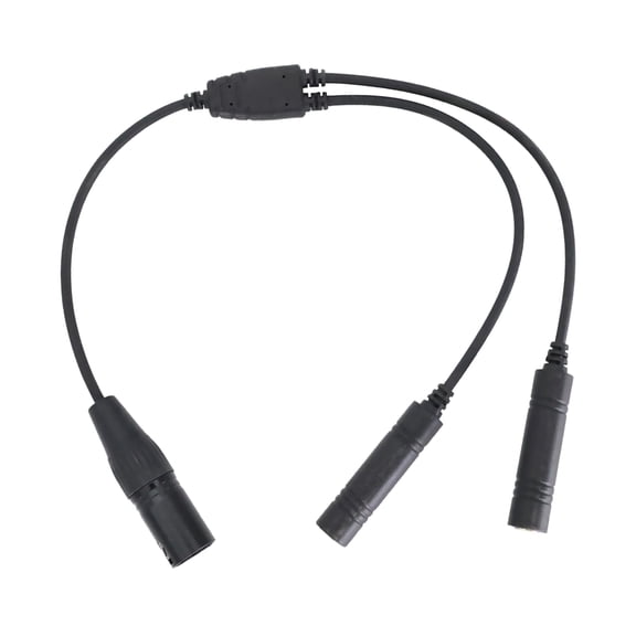 GUYUTING Replacement General Aviation Headset Adapter for Airbus Dual GA Plugs, Stable Performance in Demanding Aviation Environments