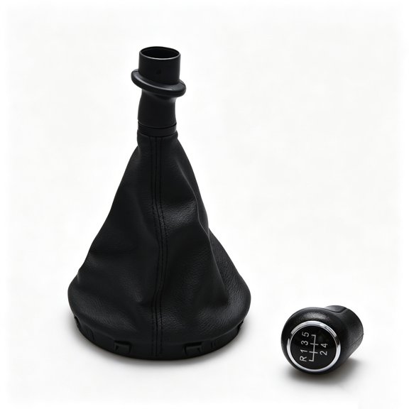 GUYUTING Reverse Position Marked Gear Shift Assembly PU Leather Shell 7H0711113 For Small Business Cargo Van Interior Upkeep Parts